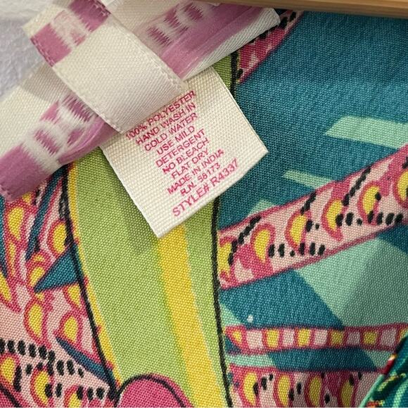 NEW Anthropologie Boemo Tropical Maxi Dress M Resort Vacation Glam - Picture 8 of 11